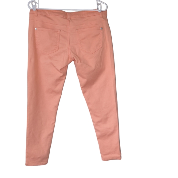 Celebrity Pink Soft Feel Ankle Pants Junior 9 Summer Melon - Picture 5 of 12